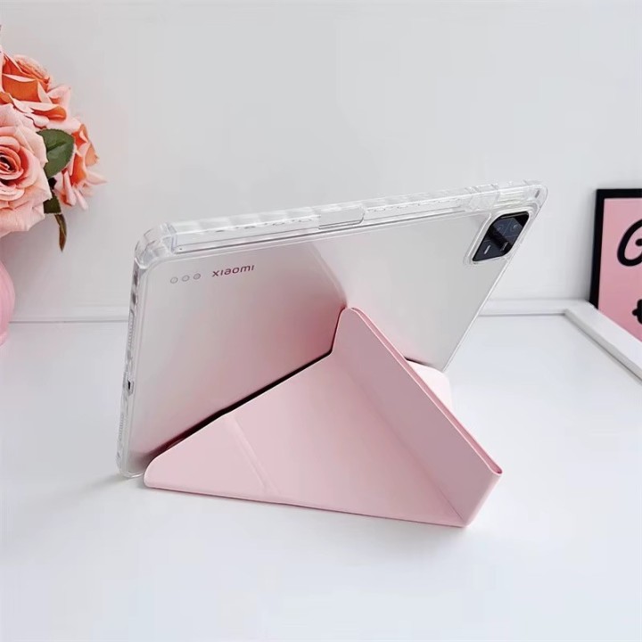 جراب تابلت شاومي ريدمي باد SE مغناطيسي ثلاثي الطي – Xiaomi Redmi Pad SE Magnetic Tri-Fold Case