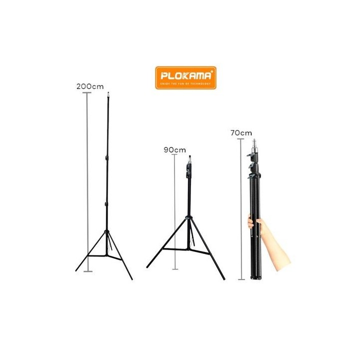 PLOKAMA PK-8899 Photography Tripod