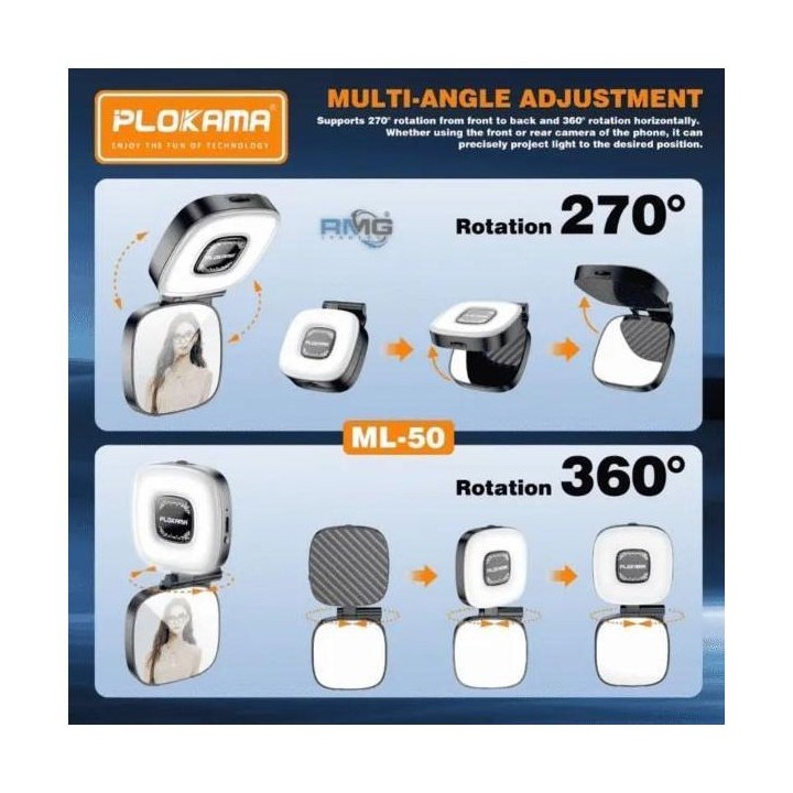 PLOKAMA ML-50 Magnetic LED Fill Light