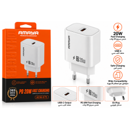 شاحن أميّا سريع AMAYA PD 20W – موديل ACW-E7