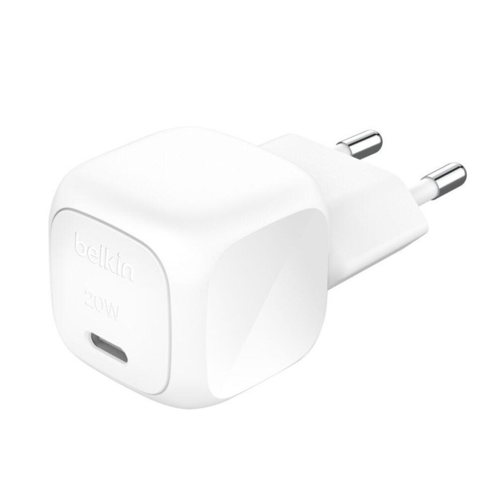 Belkin BoostCharge Compact USB-C Wall Charger 20W – White