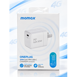 شاحن MOMAX 30W GaN – موديل UM-26GN